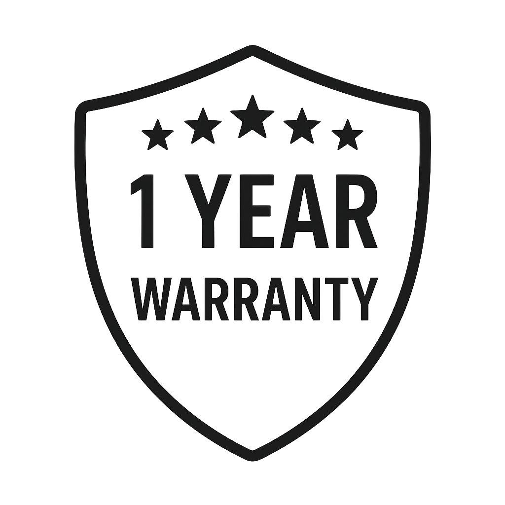 Free 1 Year Warranty
