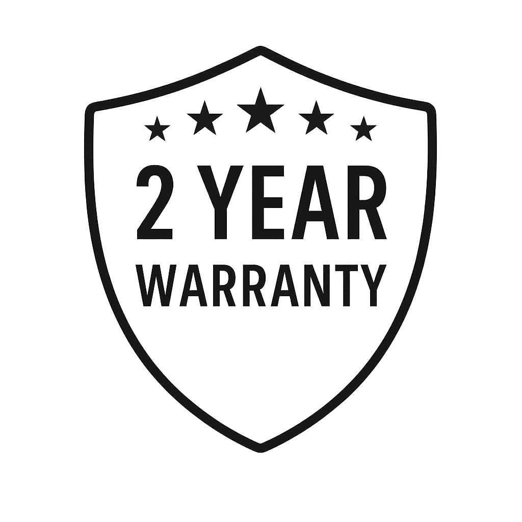 +2 Year Warranty